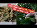 Ora pro nóbis no café da manhã tipo peixinho frito