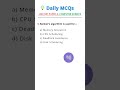 Banker algorithm is used for deadlock avoidance | Daily MCQs @sumitkrpushkar #ugcnetcomputerscience