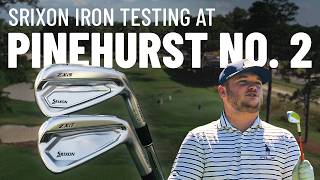 Testing the new Srixon irons at one of the best courses in the world