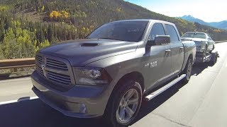 2013 Ram 1500 HEMI Sport Takes on Tundra & the Ike Gauntlet Towing Test ( Episode 5 )