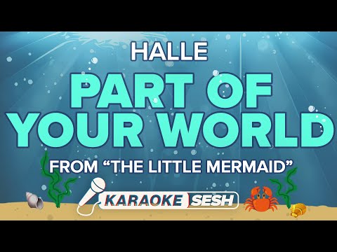 Halle - Part Of Your World (Karaoke)