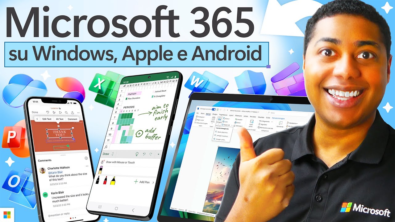 Microsoft 365 su Apple, Android e Windows: differenze, vantaggi e come usarlo al meglio!