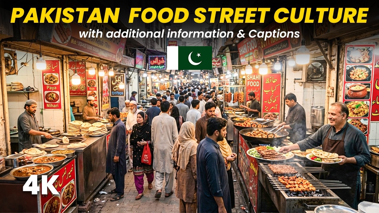 INSANE FOOD STREET PAKISTAN 😱 | ULTIMATE STREET FOOD 4K WALKING TOUR | GUJRANWALA FOOD HEAVEN | ASMR