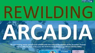 Rewilding Arcadia 20 minute Talk