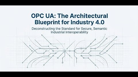 OPC UA The Architectural Blueprint