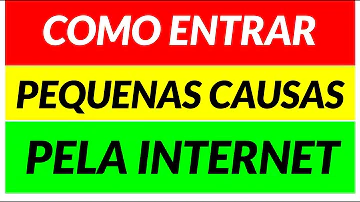 Como ajuizar uma ação no Juizado de Pequenas Causas?