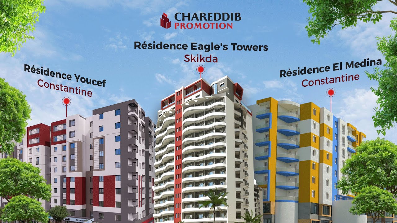 Trois résidences d’exception … laquelle sera la vôtre ?