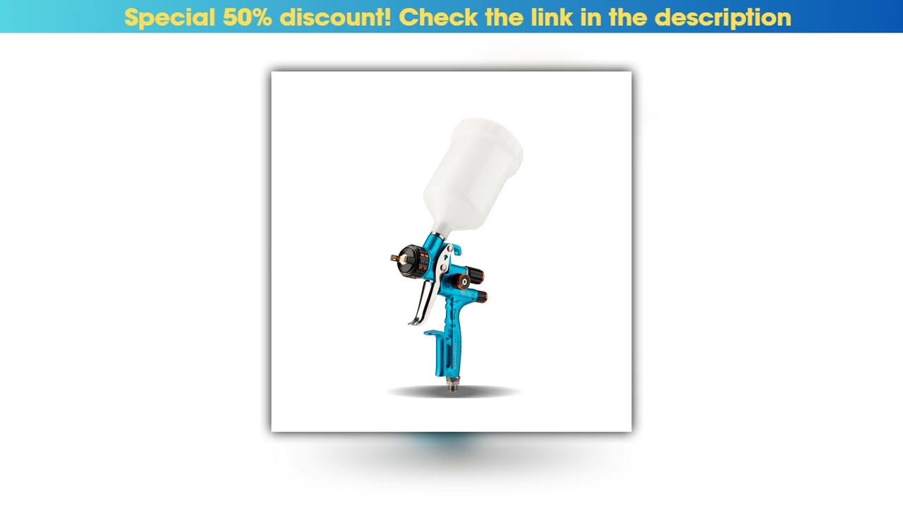 First Look Oringinal PORPHIS Spray Gun PRD-715 Paint Spray Gun Car Spray Tool Air Spray Gun 1.3mm N