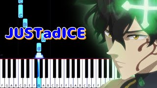 Download Lagu Black Clover OP 7 - JUSTadICE - Piano Arrangement (Synthesia) by TAM MP3