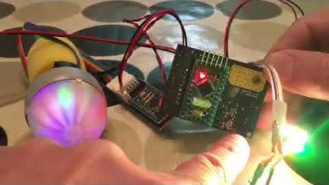 TOS E Warp Engine Motor and Blinking Lights Controller