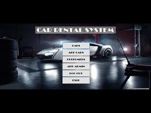 CAR RENTAL SYSTEM IN VB.NET WITH SOURCE CODE