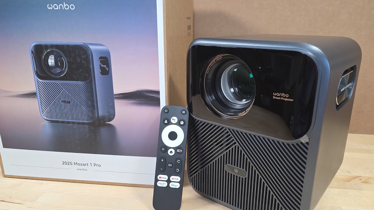 Wanbo Mozart 1 Pro 4K 2025 Projector Review - YouTube