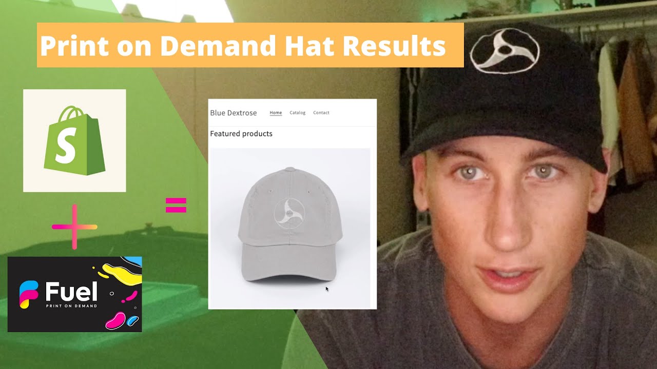Print on Demand Hat Results!!! (Shopify 