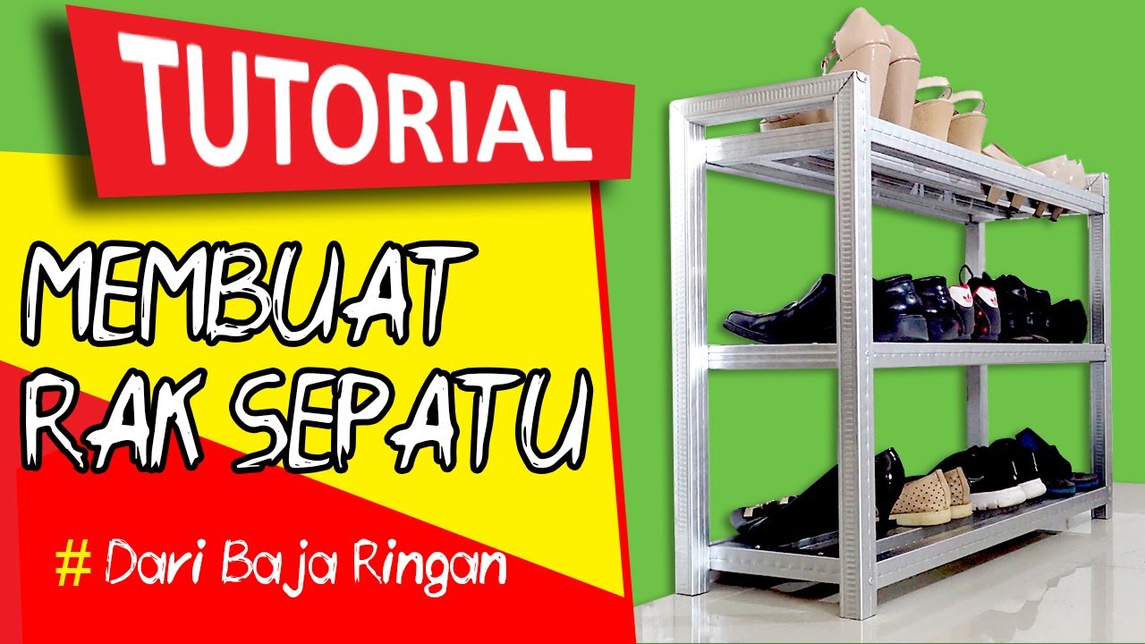 Cara Membuat Rak Sepatu Dari Baja Ringan  YouTube