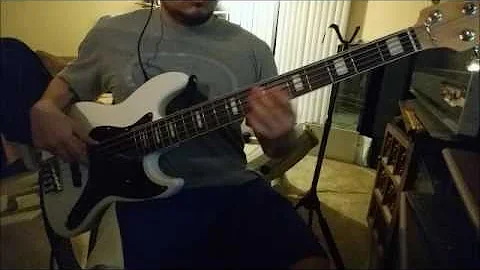 Tupac - To live and die in L.A. - bass cover