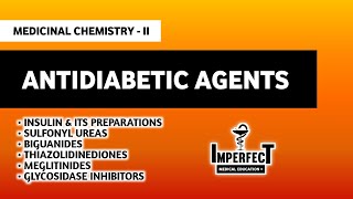 Antidiabetic Agents | Medicinal Chemistry | Pharmacology | B Pharm 5th Semester