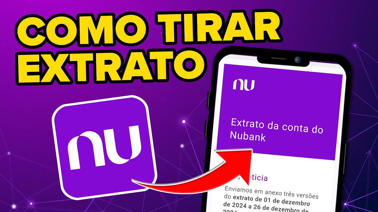 COMO TIRAR O EXTRATO DA SUA CONTA NUBANK ( Muito fácil e Rápido) - YouTube