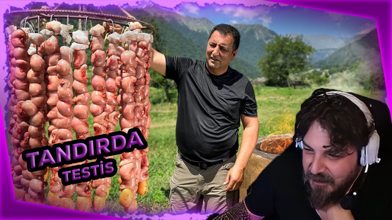 Elraenn TANDIRDA PATATES VE MANTARLI HİNDİ TESTİSİ TARİFİNİ İZLİYOR Tepki!