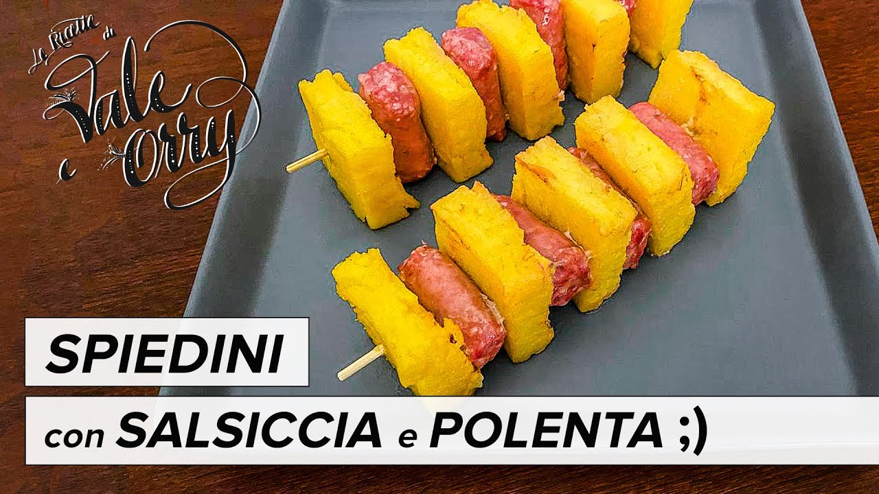 SPIEDINI di SALSICCIA e POLENTA | Profumo di PicNic !!! 🥂🇮🇹😋❤️😍 😘