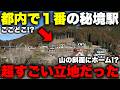 【最奥】東京都内で "１番の秘境駅" に行ってみたら凄い場所だった。 斜面のど真ん中に極小なホームがぽつんと置かれたこの駅の正体とは一体！？【JR青梅線 川井駅】