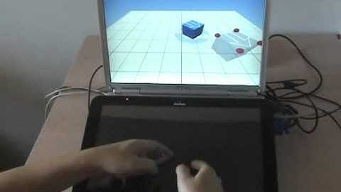 Multitouch experiment - 3DUI 2011