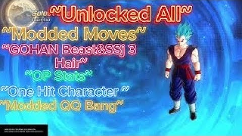 Dragon Ball Xenoverse 2 unlocked all character, stages & costumes save file 100% working