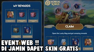 KEREN BANGET ! EVENT WEB DI JAMIN DAPET SKIN GRATIS LEBIH DARI 1 ! SKIN EPIK GRATIS - HONOR OF KINGS