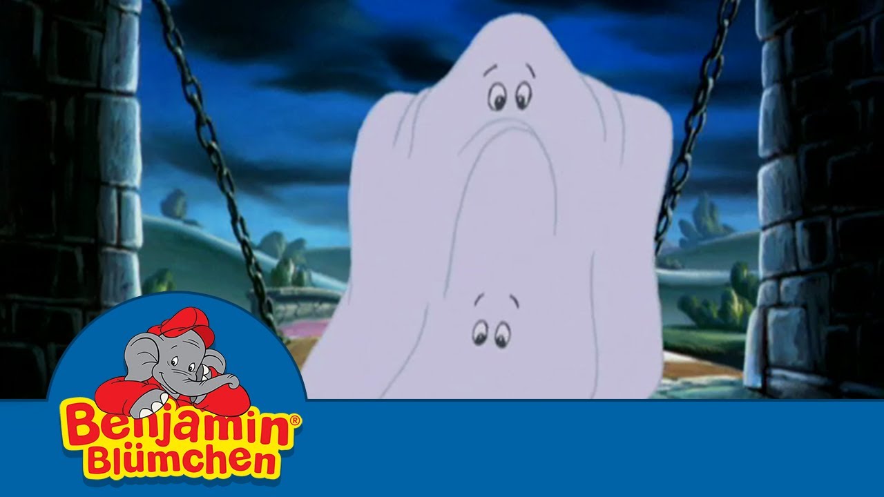 Benjamin Blümchen als Gespenst