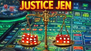 Justice Jen Bubble Craps Strategy! Don’t Pass + Lay 4 = Winning Balance?#crapslive #bubblecraps