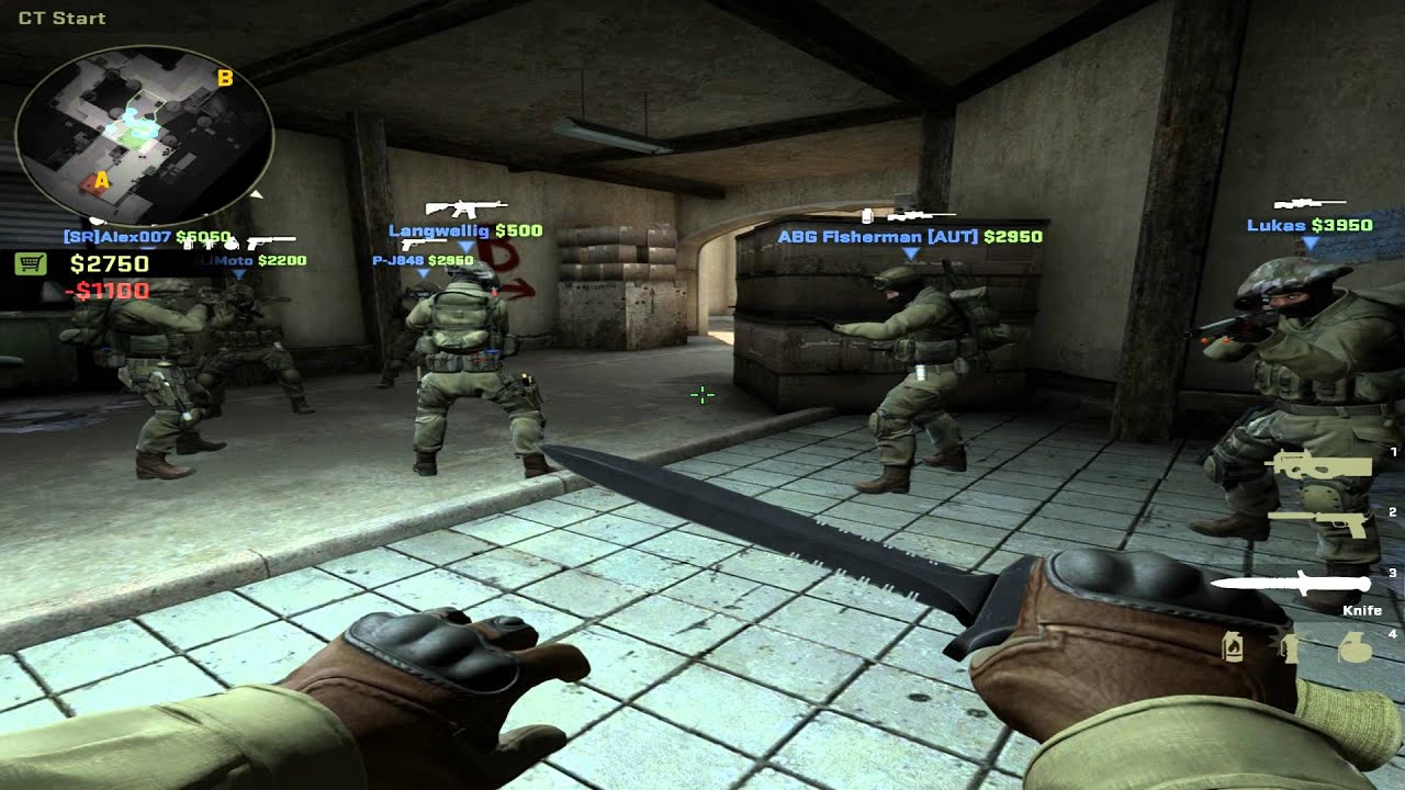 Counter-Strike: Global Offensive - Dust 2 Casual - P90 Ownage