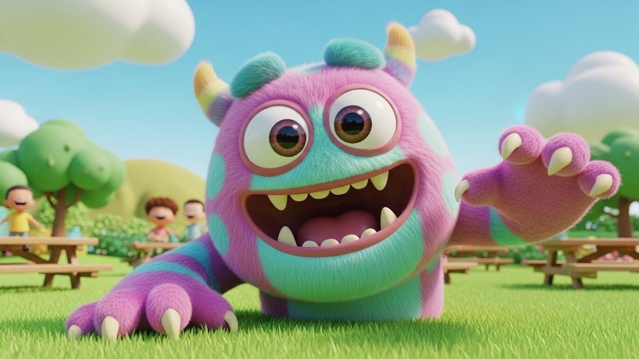 Глупый монстр щекочет всех 👾😂🤗 | Мультфильм для детей и весёлые приключения