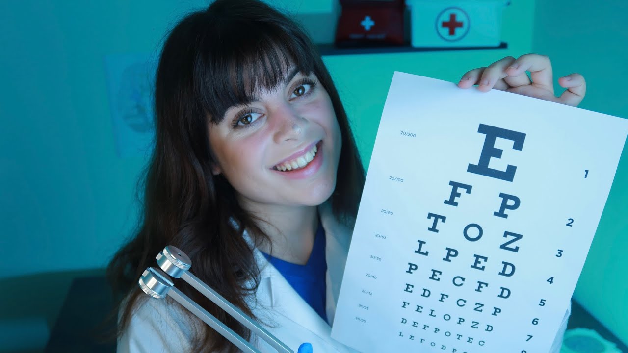 ASMR ITA | ESAME DEI NERVI CRANICI | medical roleplay