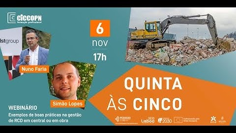Exemplos de boas práticas na gestão de RCD em central ou em obra