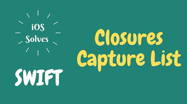 Swift Closures Capture List