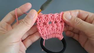 Beautiful! 🌻DIY crochet headband 🌻Step by step 🌻Crochet!
