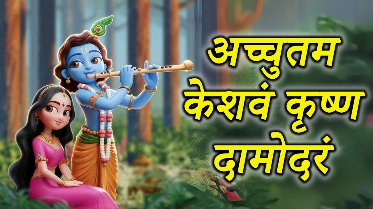 अच्युतम केशवम कृष्ण : Achyutam Keshvam - Krishna damodaram | Krishna Bhakti Songs Lyrics adlı videoyu YouTube'da izle अच्युतम केशवम कृष्ण : Achyutam Keshvam - Krishna damodaram | Krishna Bhakti Songs Lyrics adlı videoyu YouTube'da izle