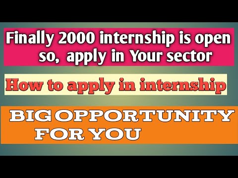 Apply fast in Mega Internship 2020 || how to apply in mega monsoon internship 2020 || Hindi