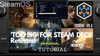 Too Big For Steam Deck | Digital Foundry Retest With Optimal Settings