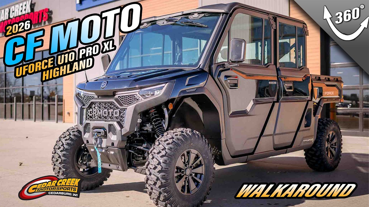 Walkaround | 2026 CFMOTO UFORCE U10 XL Pro Highland