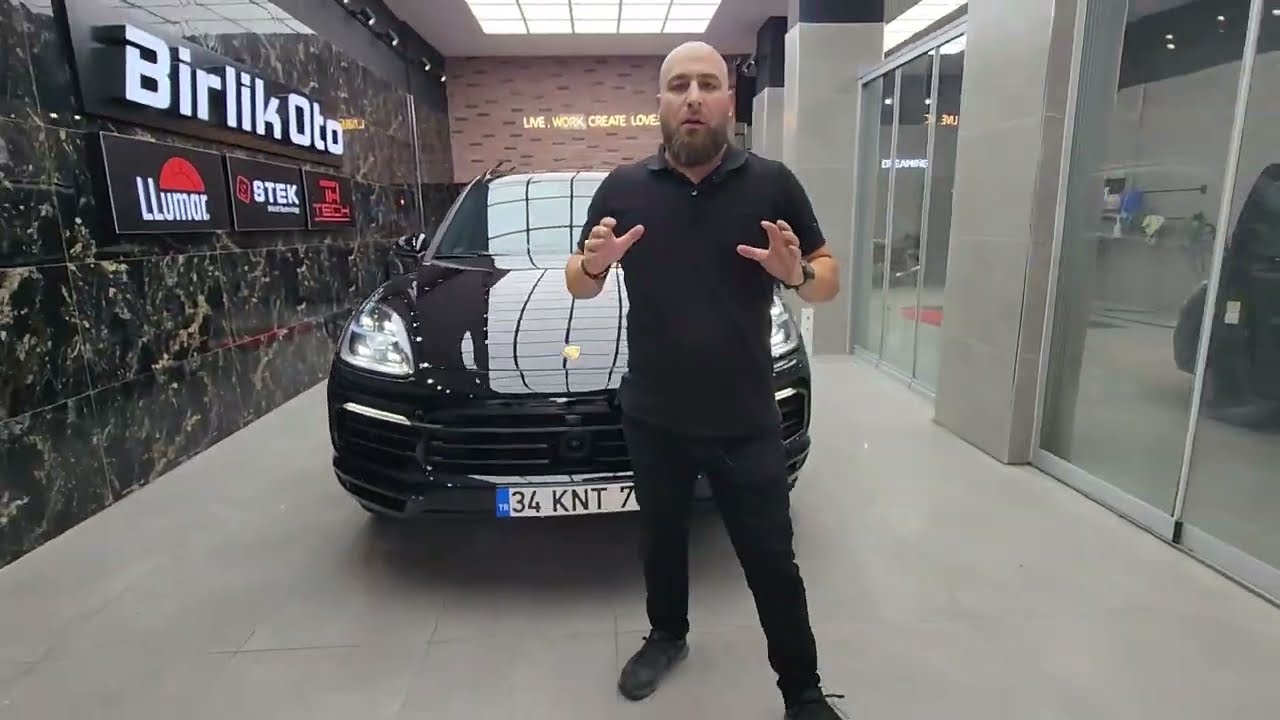 Porsche Cayenne // Stek Koruma Filmi , Boya Düzeltme Tech Crystal Seramik Kaplama Detaylı Temizlik