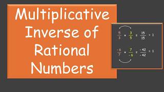 Multiplicative inverse of Rational Numbers | Rational Numbers | TG Grade 8 | Math | Khan Academy