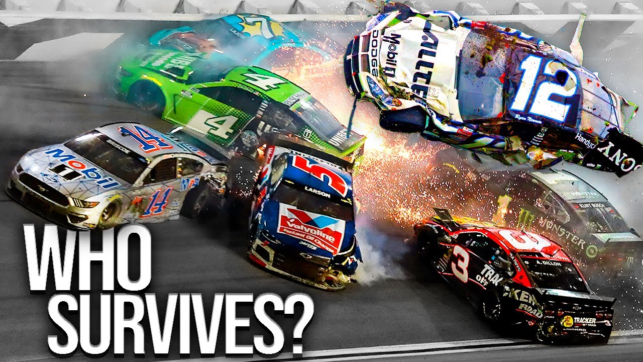 The Big One | NASCAR Daytona / Talladega Crashes
