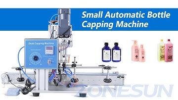 How To Use Tabletop Automatic Bottle Capping Machine?