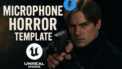 Microphone Horror Template for Unreal Engine 5 | Make Your Own Horror Game