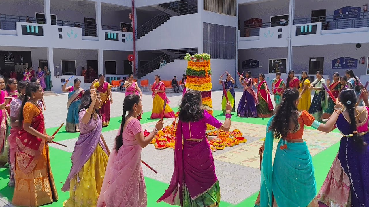 Dussara celebration at Ekatva A day of tradition, joy, and cultural pride!🌸🪷#ekatva #dussehra #devi 