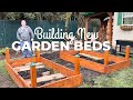 How to build simple garden beds 🛌 inexpensive raised beds for your garden