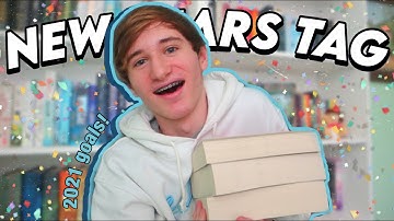 NEW YEARS BOOK TAG 🎉 2021 Reading Goals & Plans!