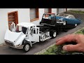 1:24 International DuraStar 4400 flat bad tow truck - Jada [Unboxing]