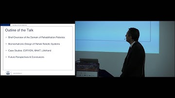 “Robot-mediated Neurorehabilitation - (...)” Dr. Eugenio Guglielmelli (NEUROTECHNIX 2014)