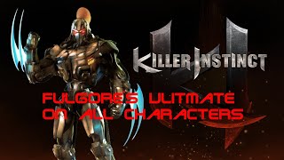 Killer Instinct: Fulgore's Ultimate On All Characters